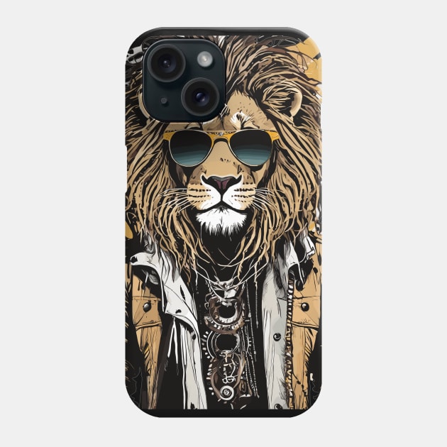 The Walking Lions Collection Phone Case by SkloIlustrator