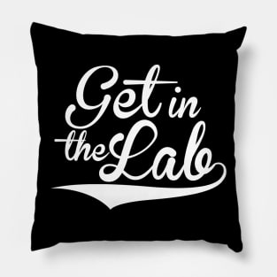 Clean Get in the Lab (no hash) Pillow