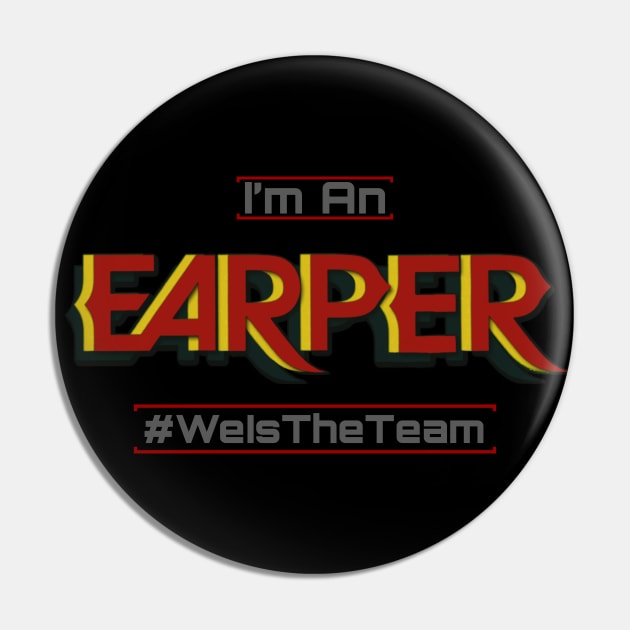 I'm An Earper Pin by SurfinAly Design 