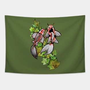 Koi Art Tapestry