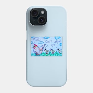 Chickie Mamma and kids Phone Case