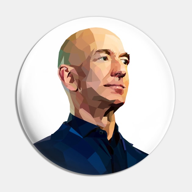 Jeff Bezos Pin by Worldengine
