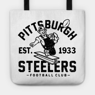 Retro Pittsburgh Steelers 1 by Buck Tee Tote