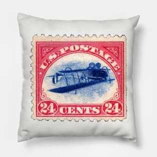 Inverted Jenny Pillow