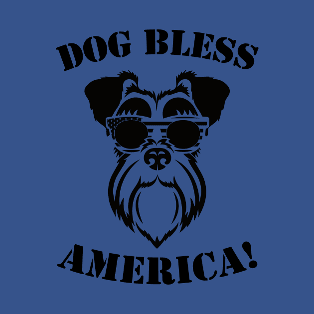 DOG BLESS AMERICA by Jackies FEC Store