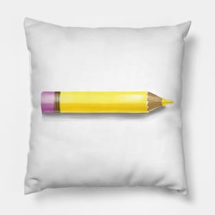 Yellow Pencil Pillow