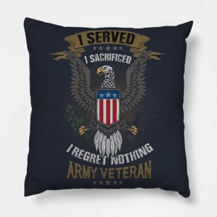 US Army veteran Pillow