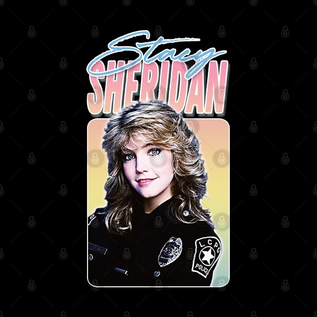 Stacy Sheridan / TJ Hooker - 80s TV Retro Design by DankFutura