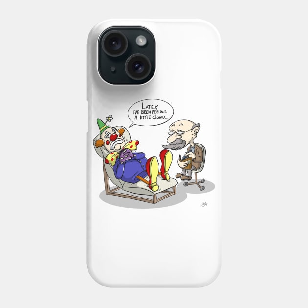 Feeling clown Phone Case by BanjoofJustice