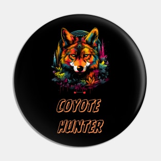 Coyote hunting Pin