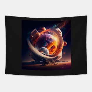 Universe Multidimensional Galaxy Tapestry