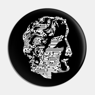 Cyberman-The Man of the Future Pin