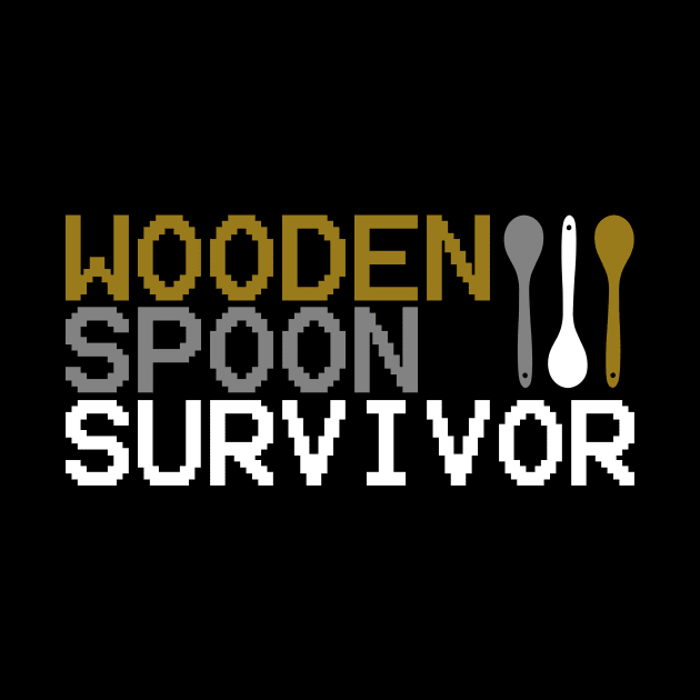 Wooden Spoon Survivor by Horisondesignz