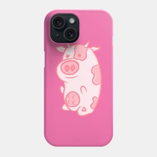 Strawberry Milkshake Pink Cow Phone Case