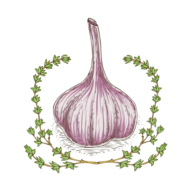Garlic Geraldic by deepfuze
