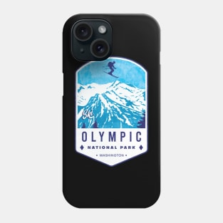 Olympic National Park Ski Badge Phone Case