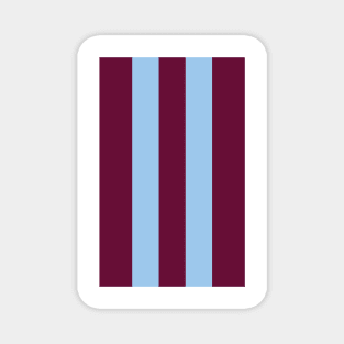 Aston Villa Retro 2000 Claret and Blue Home Striped Magnet