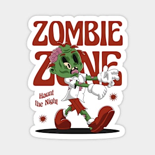 Cute Zombie Apocalypse Magnet