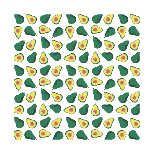 Avocado Fruit Pattern by Ayoub14