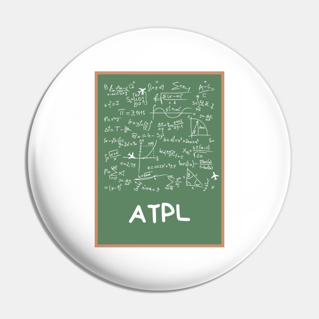 ATPL (Airline Transport Pilot License) Pin by Jetmike