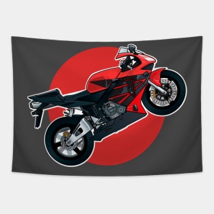 Japanese racing motorcycle Tapestry