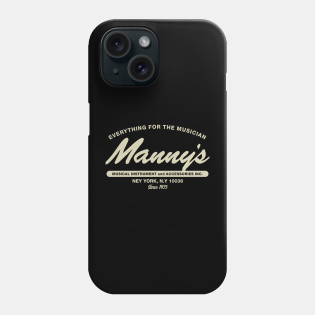 Mannys Music 1935 Phone Case by Bimonastel