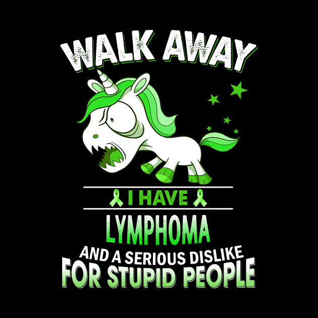 funny lymphoma grumpy unicorn warrior by TeesCircle