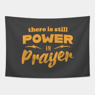 Power In Prayer - Yellow Tapestry