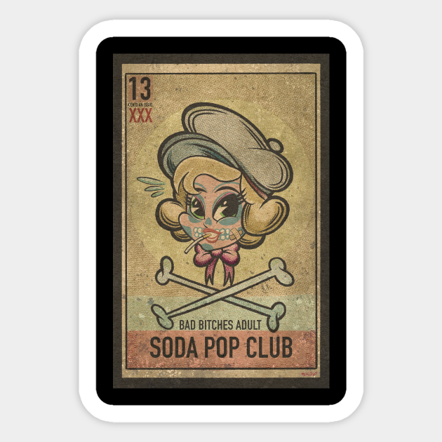 Soda Pop Club - Mr Squeeksy - Sticker | TeePublic