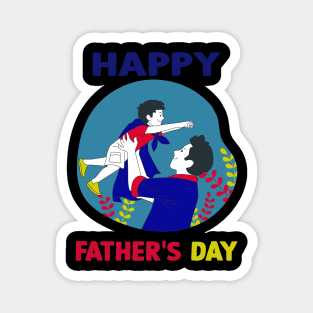 fathers day fun design Magnet