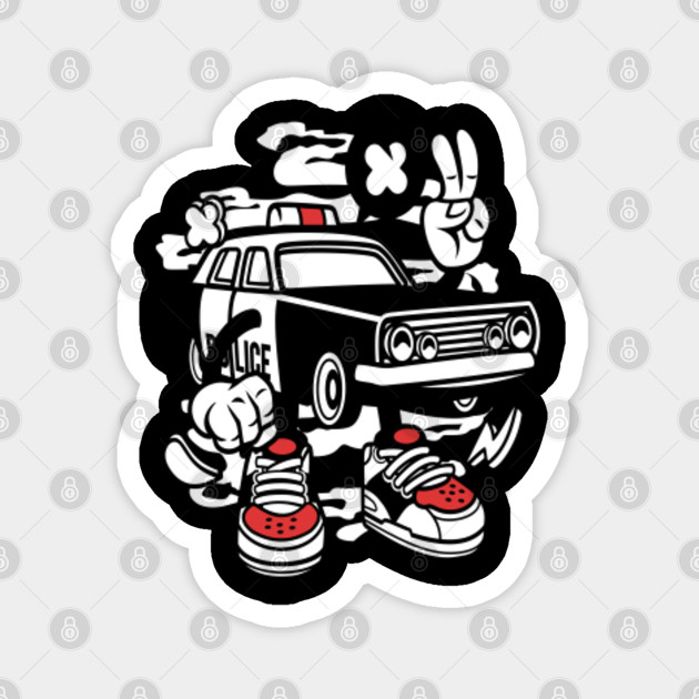 Funny Police Car Cartoon Police Car Magnet Teepublic Research and compare vehicles, find local dealers, calculate loan payments, find your car's book value and get a service estimate at. teepublic