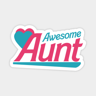 Awesome Aunt Magnet