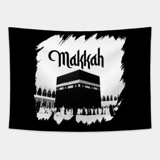 Islamic Makkah Design for Muslims Tapestry