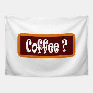 Coffee lovers caffeine energy boost Tapestry