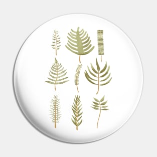 Fern Friends Pin