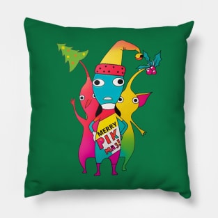 Children’s Christmas T-shirt (Pikmin) Pillow