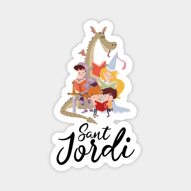 Sant Jordi Magnet by Dibustock