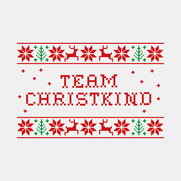 Team Christkind - funny christmas design by alpmedia