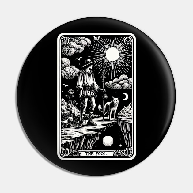 The Fool Tarot Pin by OddlyNoir