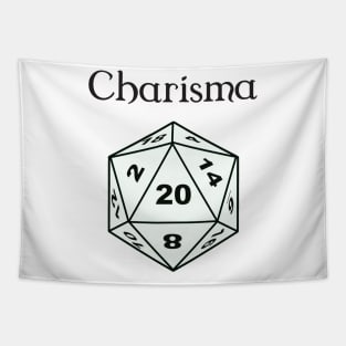 Charisma Stat D20 Tapestry