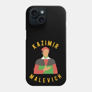 Kazimir Malevich - Russian Painter (Black Square) Phone Case