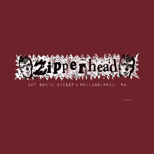 Zipperhead! (Black & White) T-Shirt