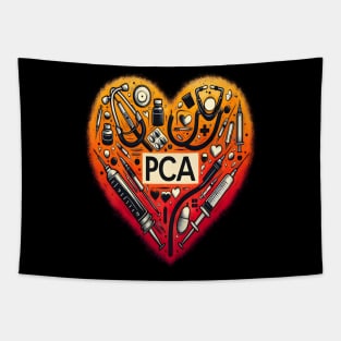 Tie Dye PCA Cute Nurse Day CNA RN Nurse Week Nursing Tapestry