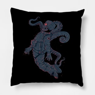 Cthulhu space man Pillow