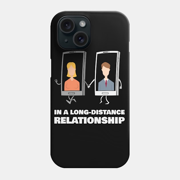 Long Distance Relationship Phone Case by Plush Tee