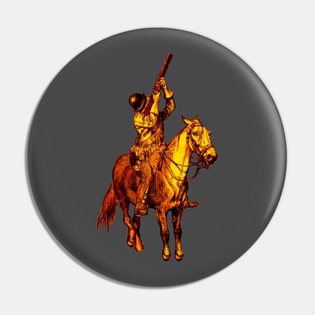 Horse Musket Pin by nineshirts