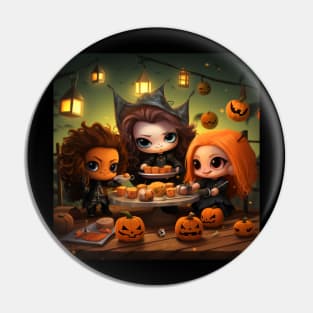 Halloween party Pin