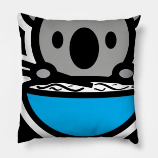 Koala Bear What The Pho Ramen Noodles Food Animal Lover Cute Bambu Brand Pillow