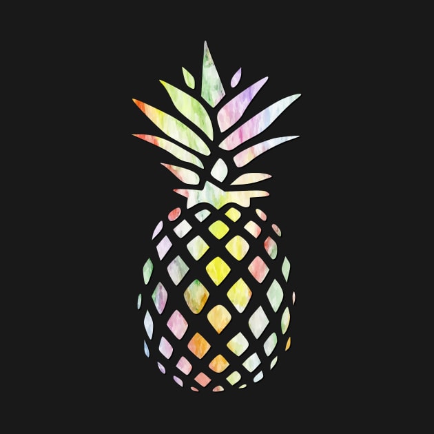 Pineapple Watercolor by Shrenk