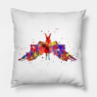 Rorschach card 5 Pillow